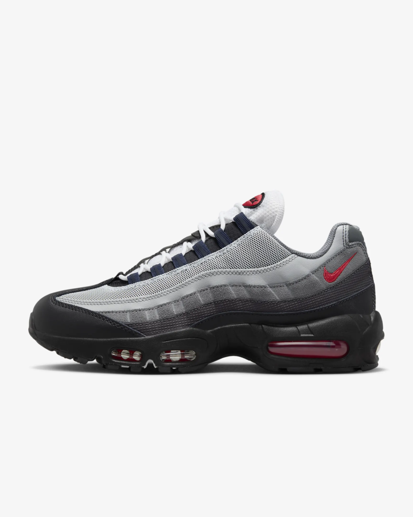 Nike Air Max 95 ‘Smoke Grey / Track Red’