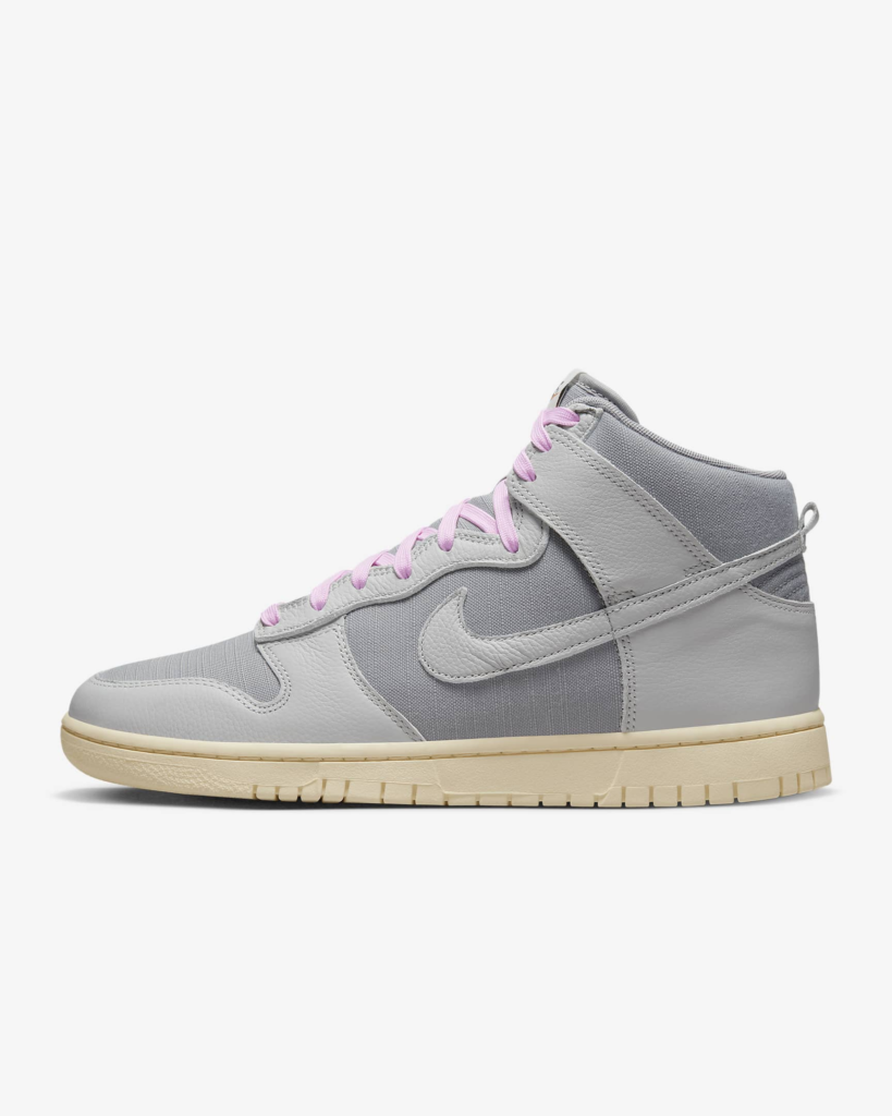 Nike Dunk High Retro Premium ‘Smoke Grey / Pink’