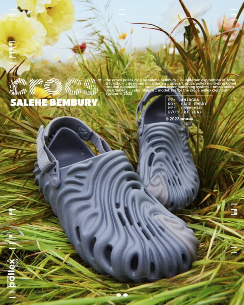 Salehe Bembury x Crocs Pollex Clog “Niagara”