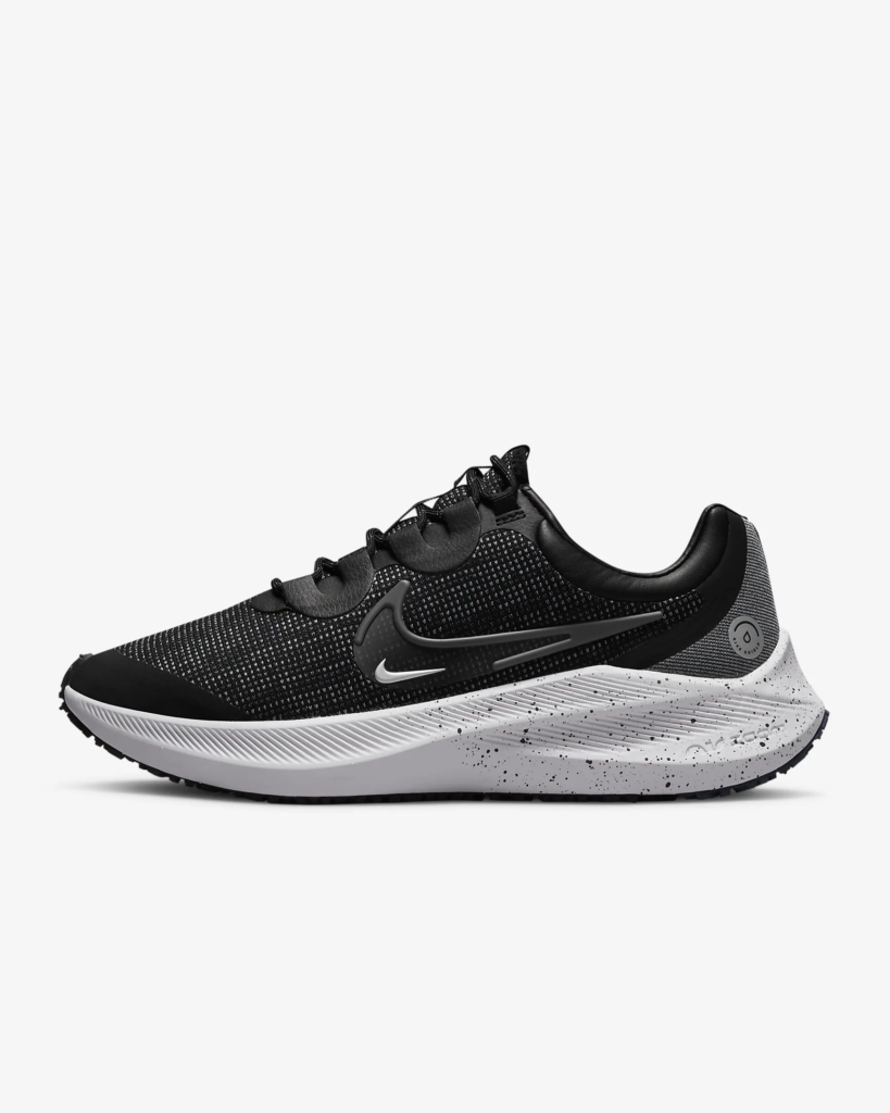 Women’s Nike Zoom Winflo 8 Shield ‘Black / Silver’ .37 Free Shipping
