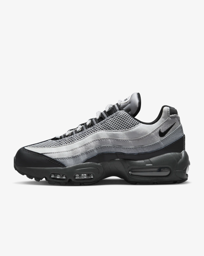 Nike Air Max 95 LX ‘Light Smoke Grey / Black’ 8.77 Free Shipping