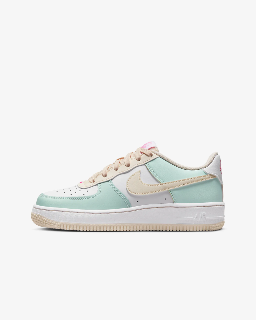 GS Nike Air Force 1 ‘Jade / Guava Ice’