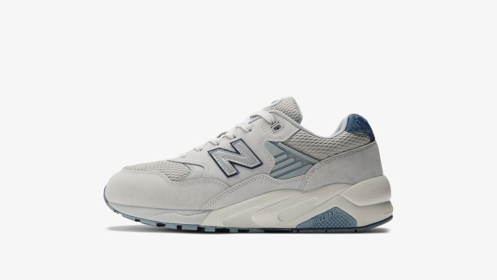 New Balance 580 ‘Rain Cloud / Navy’ .00 Free Shipping