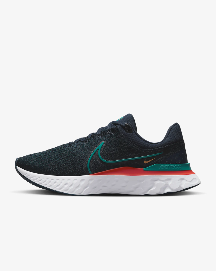 Nike React Infinity 3 ‘Obsidian / Bright Spruce’ .97 Free Shipping