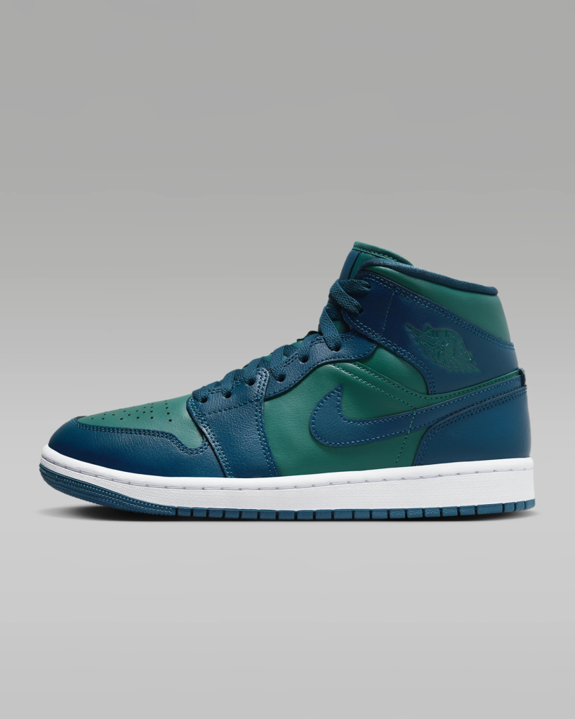 Women’s Air Jordan 1 Mid ‘Sky J Teal / French Blue’
