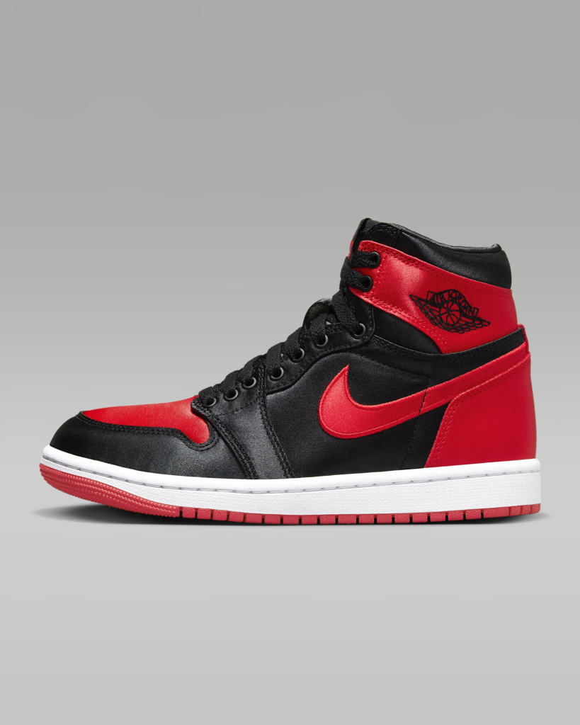 Women’s Air Jordan 1 Retro High OG Satin ‘Bred’