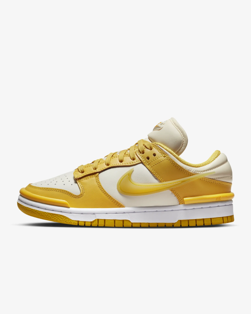 Women’s Nike Dunk Low Twist ‘Vivid Sulfur’ .00 Free Shipping