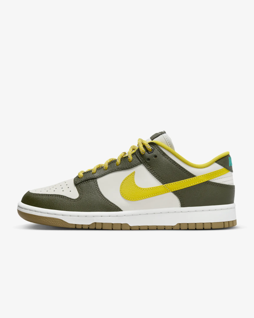 Nike Dunk Low Retro Premium ‘Cargo Khaki / Vivid Sulfur’