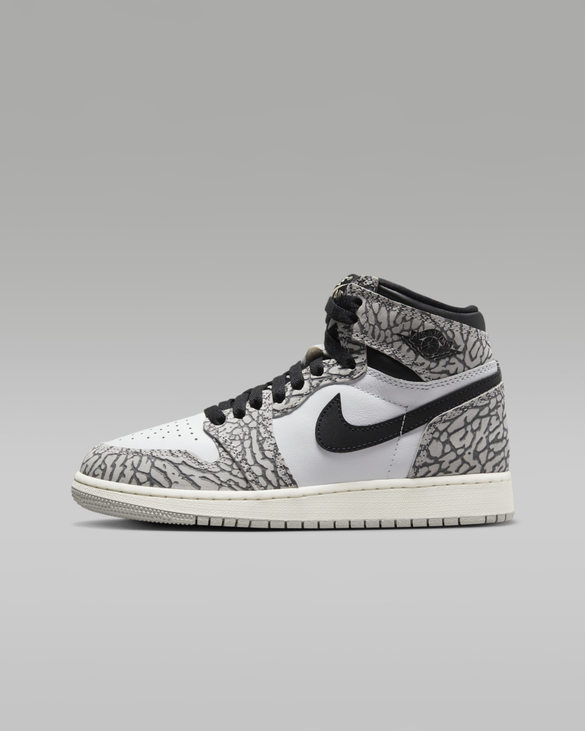 GS Air Jordan 1 High OG ‘Elephant Print’ .37 Free Shipping