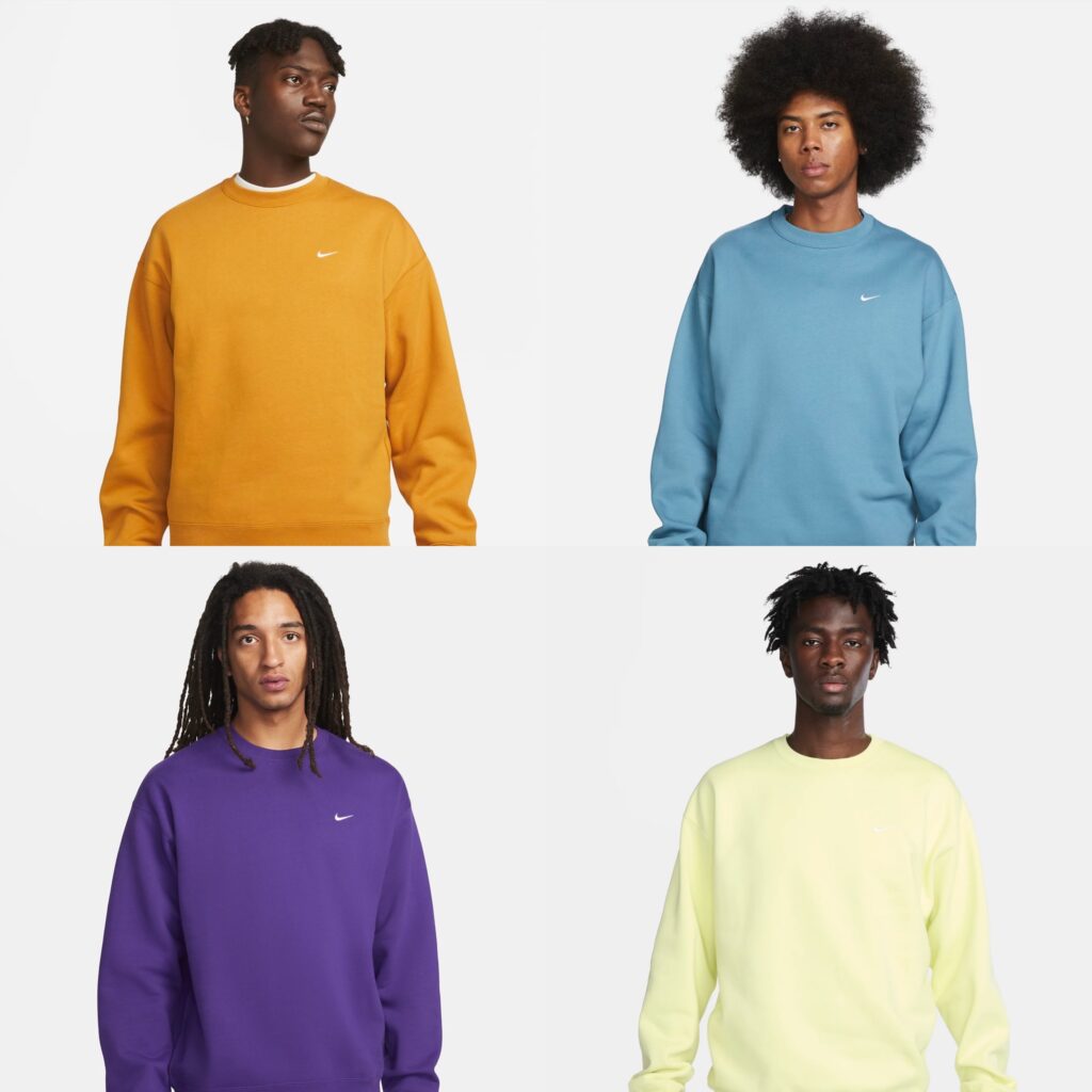 Nike Solo Swoosh Fleece Crew .97