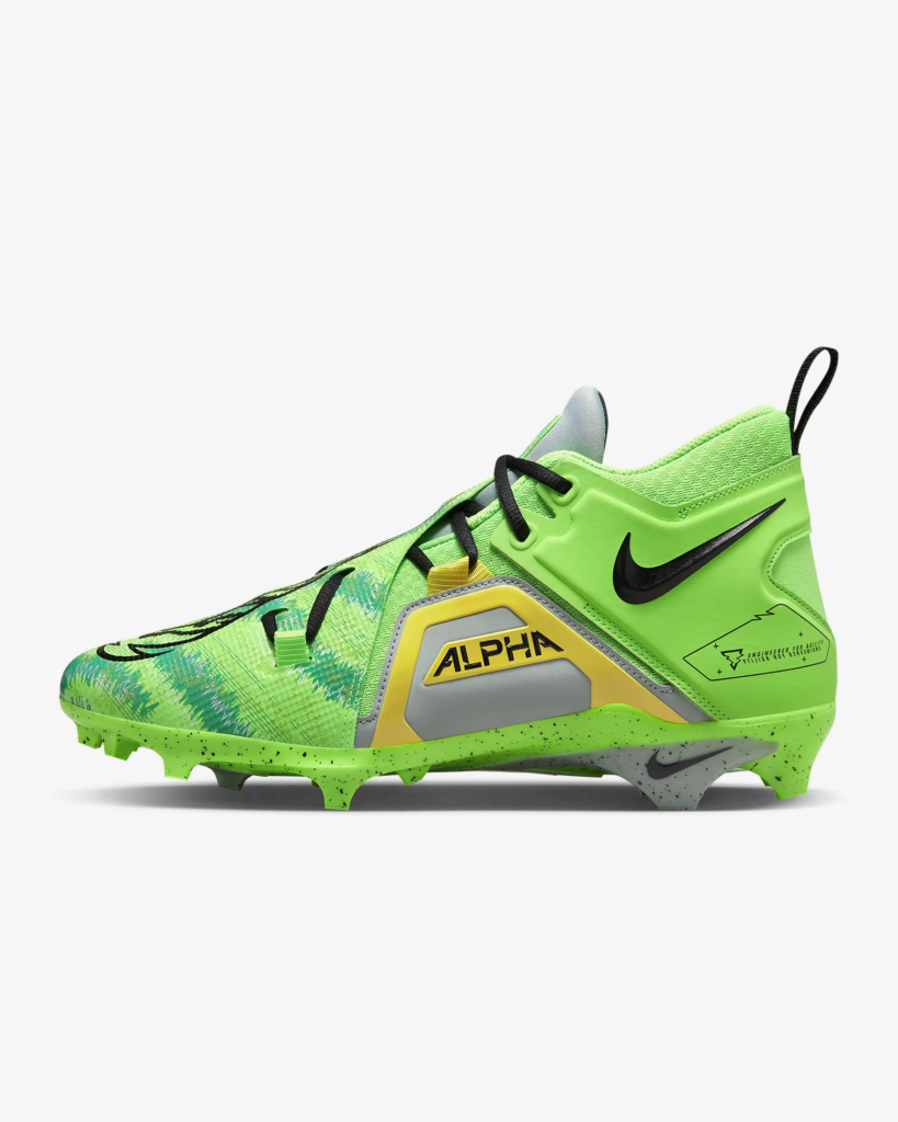 Nike Alpha Menace Pro 3 ‘Green Strike’ .72 Free Shipping