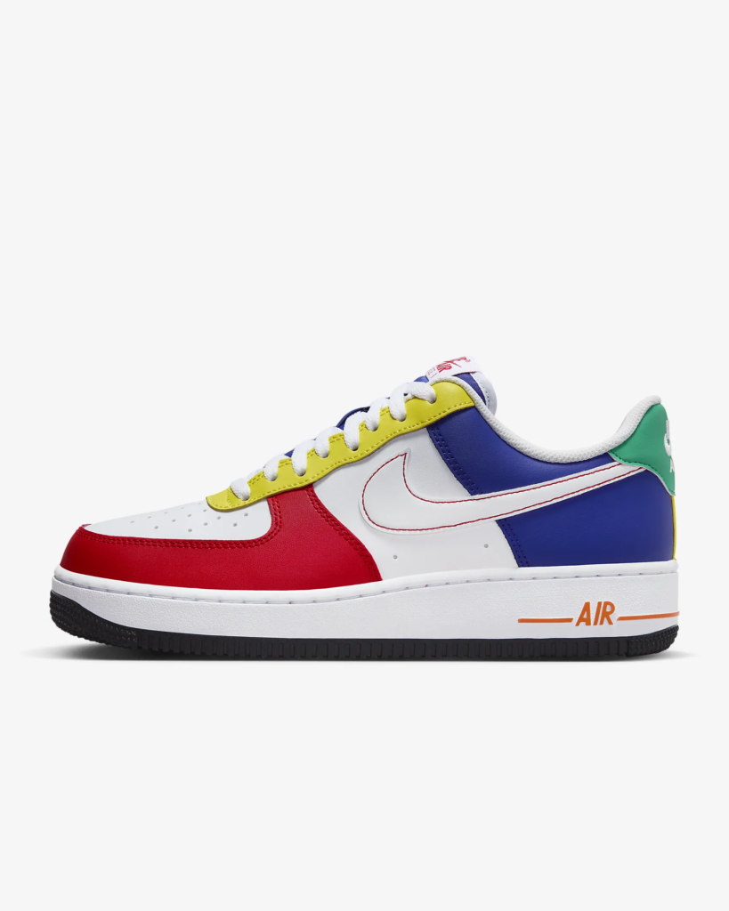 Nike Air Force 1 ’07 LV8 ‘Rubiks Cube’ .22 Free Shipping