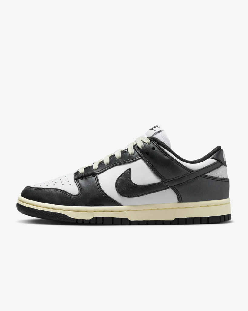 Nike Dunk Low Premium Vintage ‘Black / White’