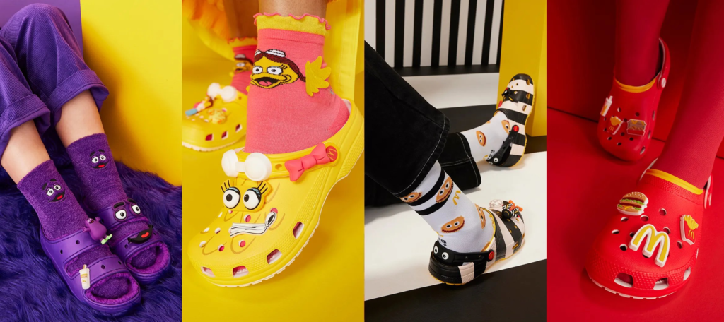 McDonalds x Crocs Collection