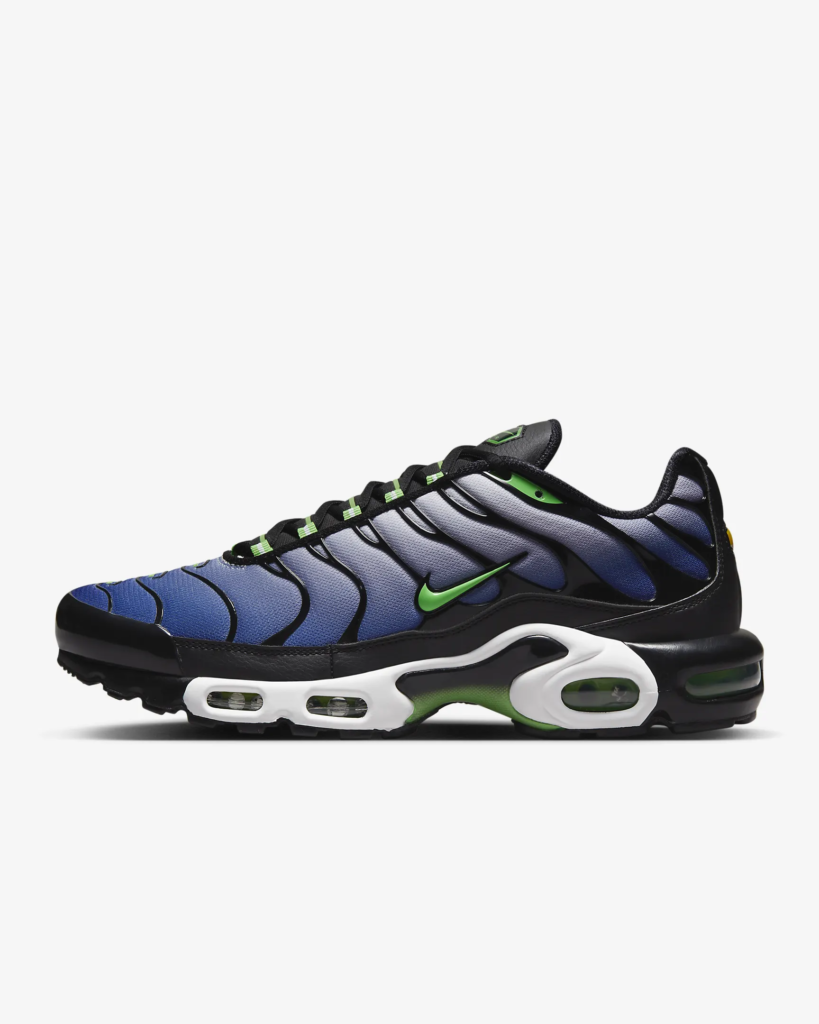Nike Air Max Plus ‘Royal / Scream Green’ .47 Free Shipping