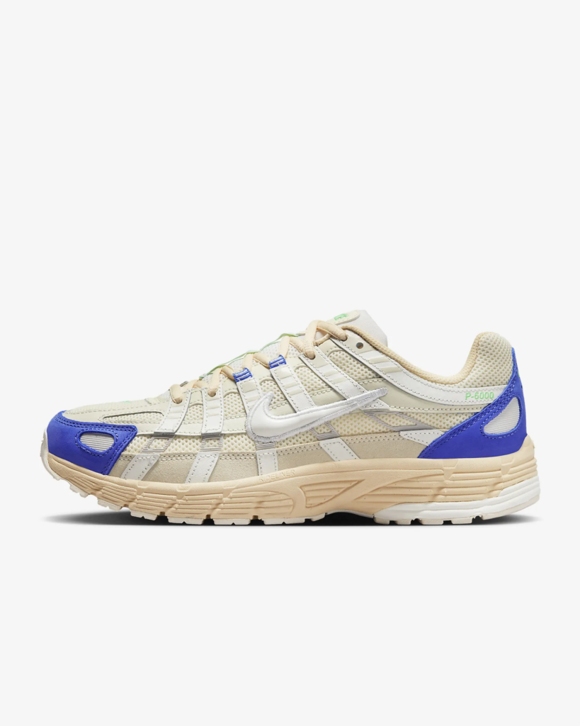 Nike P-6000 ‘Coconut Milk / Blue’ .47 Free Shipping