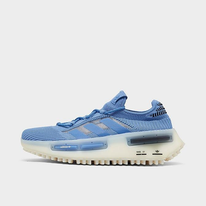 Women’s adidas NMD_S1 ‘Blue Fusion / White’ .75