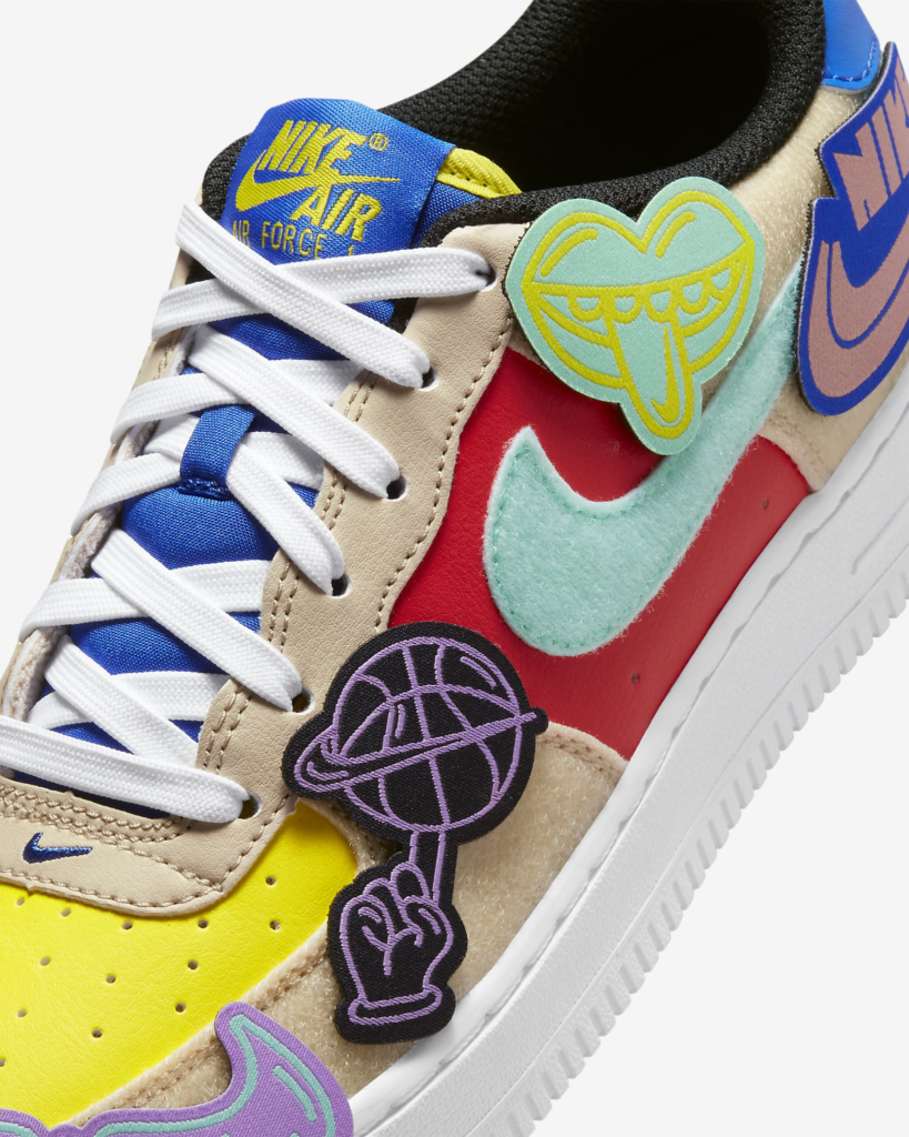GS Nike Air Force 1 LV8 ‘Multi-Color Velcro’ .72 Free Shipping