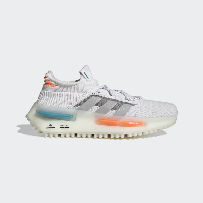 adidas Originals NMD S1 ‘Core White / Grey’ .99 Free Shipping