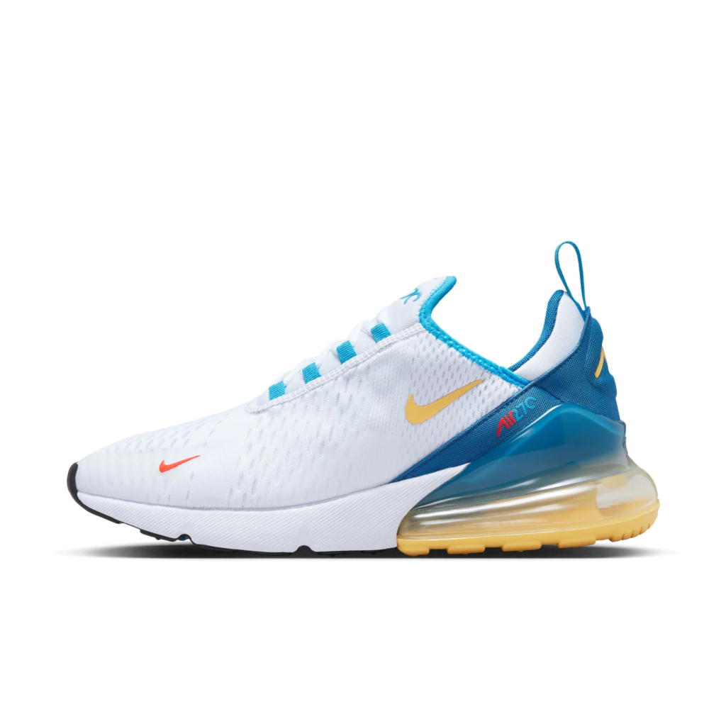 Nike Air Max 270 ‘Industrial Blue / Citron Pulse’ .99 Free Shipping