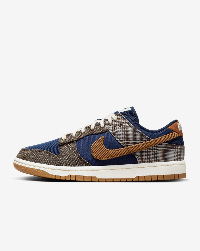 Nike Dunk Low Retro Premium ‘Tweed’ .75 Free Shipping