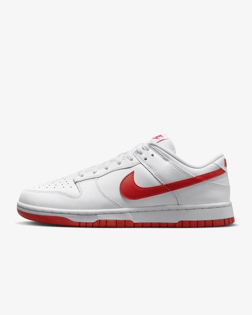 Nike Dunk Low Retro ‘Picante Red’ .97 Free Shipping