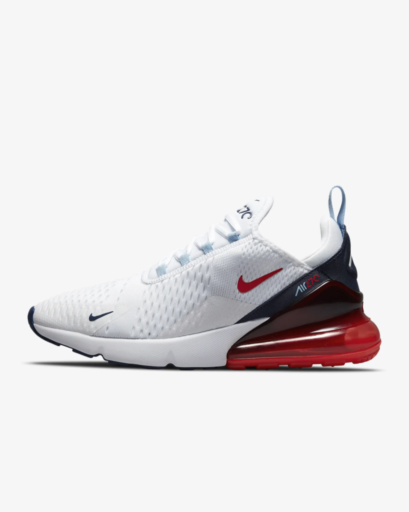 Nike Air Max 270 ‘Psychic Blue / Chile Red’ 2.72 Free Shipping