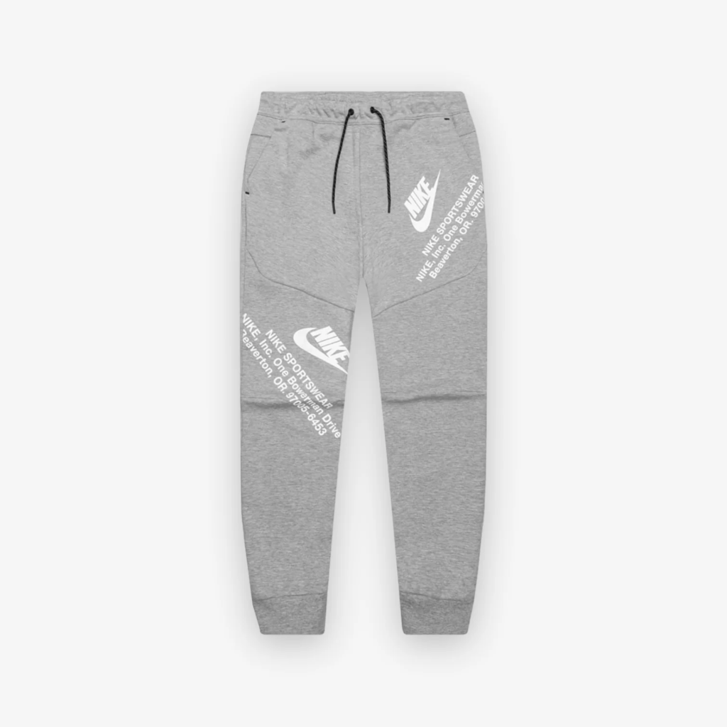 Nike Sportswear Tech Fleece Jogger Script ‘Heather’ .29