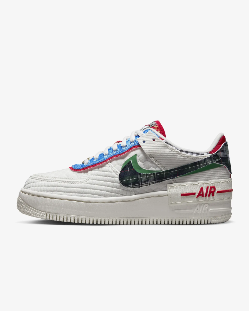 Women’s Nike Air Force 1 Shadow ‘Sail / Multi-Color’ .47 Free Shipping