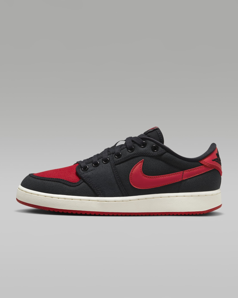 AJKO 1 Low ‘Black / Varsity Red’ .22 Free Shipping