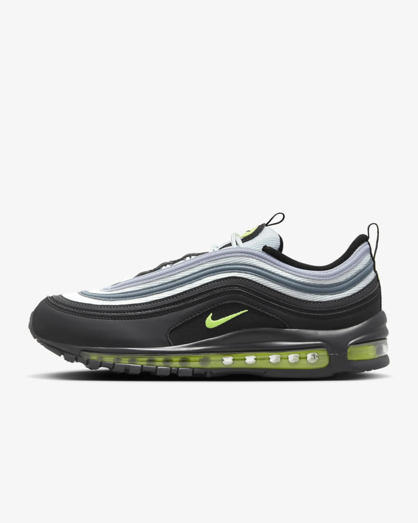 Nike Air Max 97 ‘Black / Volt’ .00 Free Shipping