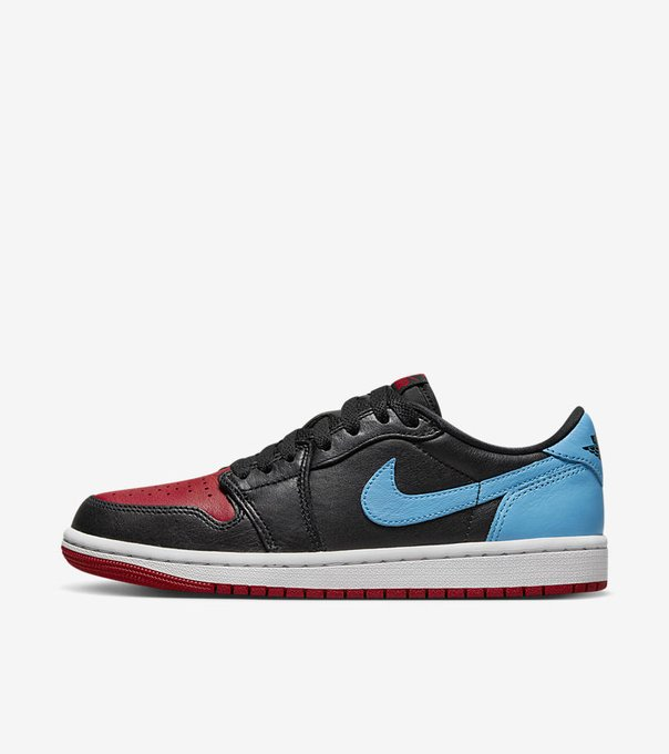 Women’s Air Jordan 1 Low OG ‘NC to Chicago’ .00 Free Shipping