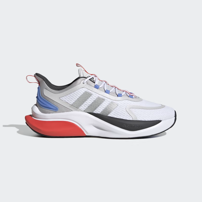 adidas ALPHABOUNCE+ ‘Silver / Blue Fusion’ .80 Free Shipping