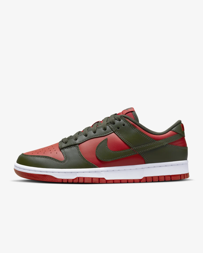 Nike Dunk Low Retro ‘Mystic Red / Cargo Khaki’