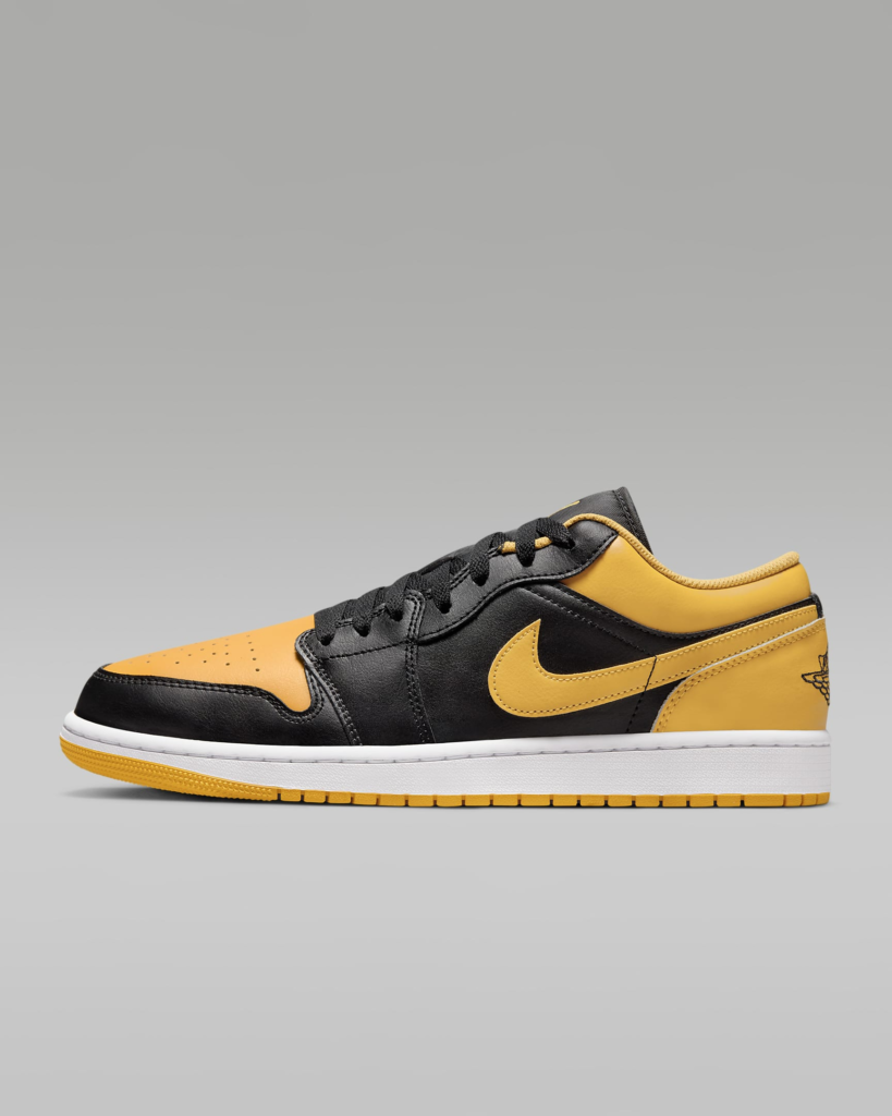 Air Jordan 1 Low “Black / Yellow Ochre”