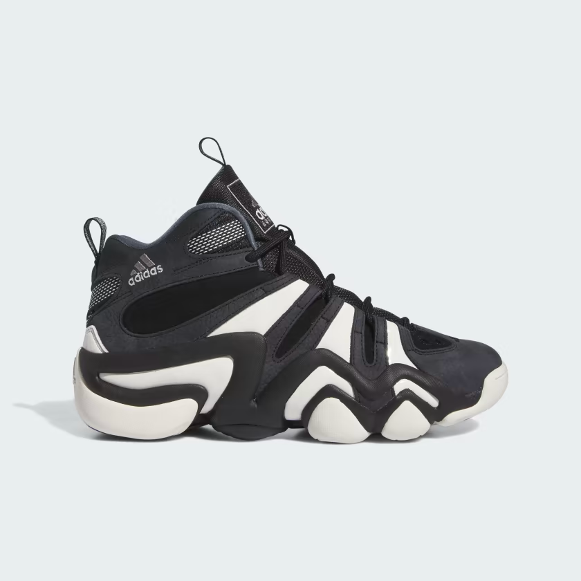 adidas Crazy 8 ‘Core Black / White’ .00 Free Shipping