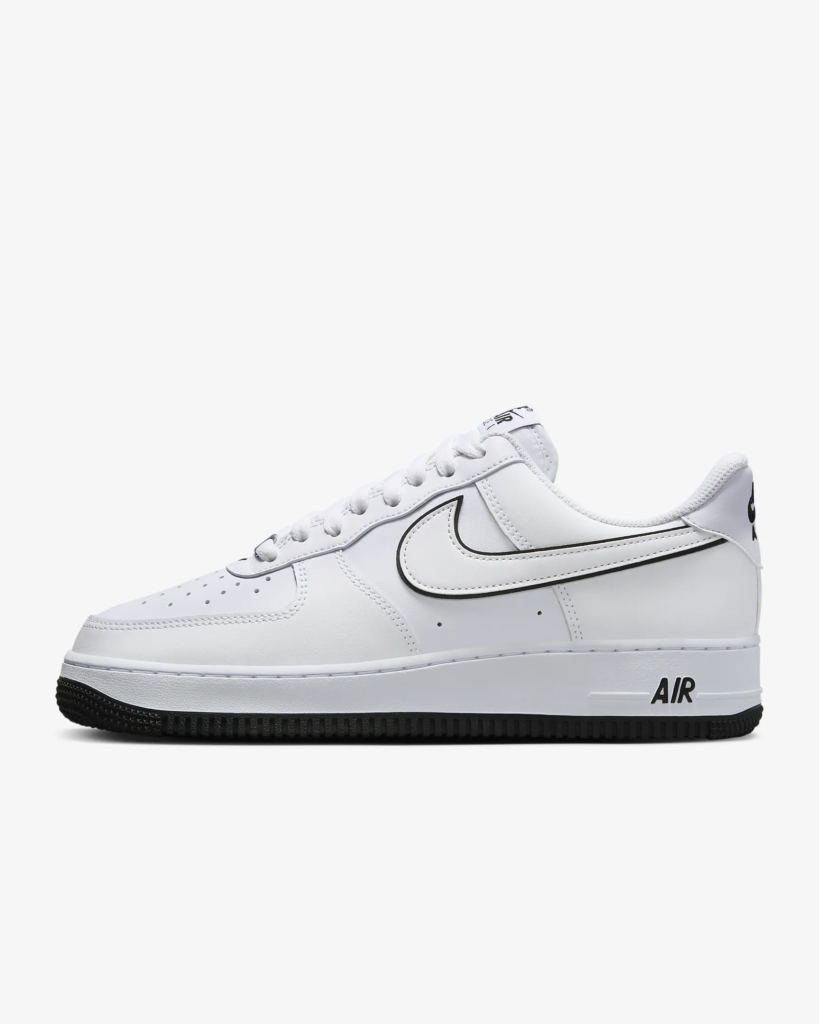 Nike Air Force 1 ’07 ‘White / Black’ .97 Free Shipping