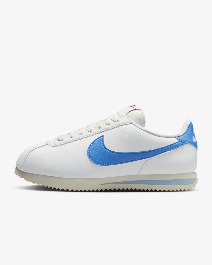 Women’s Nike Cortez ‘Sail / University Blue’ .97