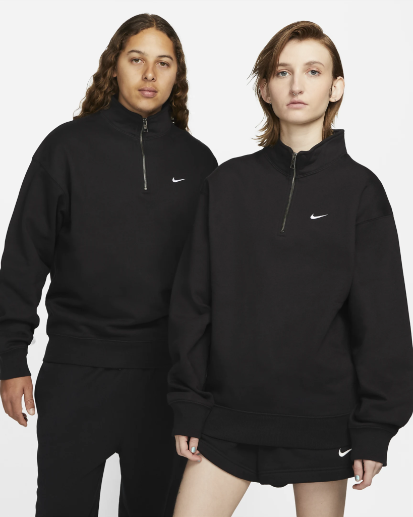Nike Solo Swoosh 1/4 Zip-Top .47 Free Shipping