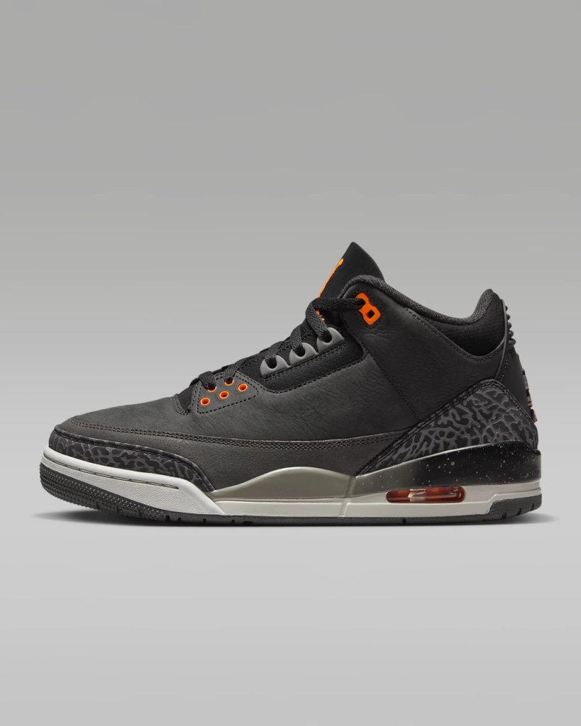 Air Jordan 3 Retro ‘Fear’ 9.98 Free Shipping