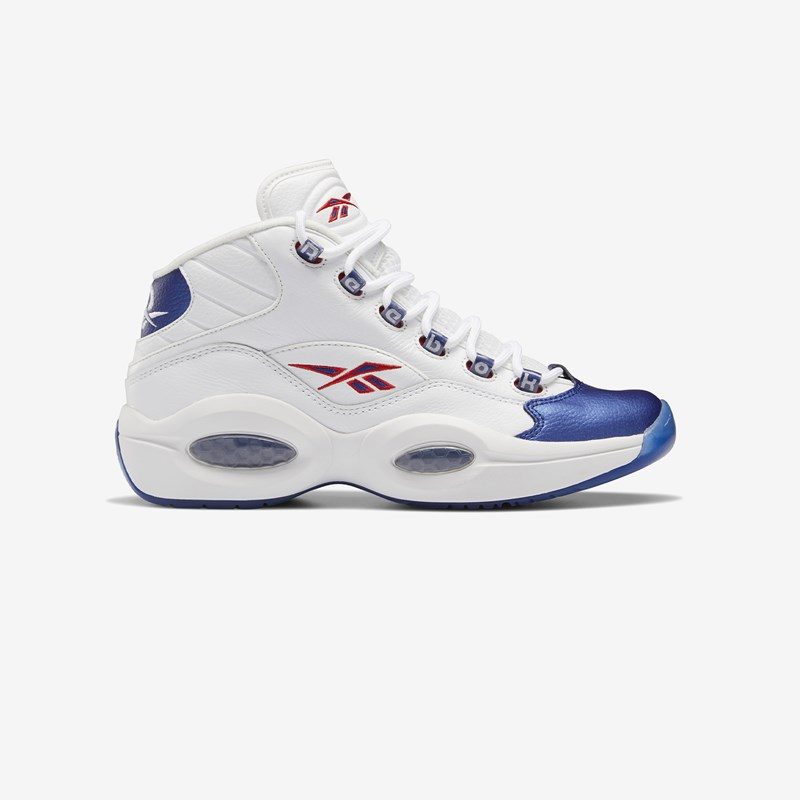 Reebok Question Mid OG ‘Blue Toe’ .00 Free Shipping