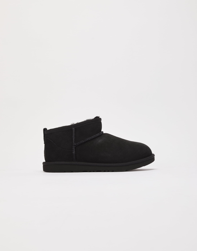 Grade School UGG Classic Ultra Mini ‘Black’ .00