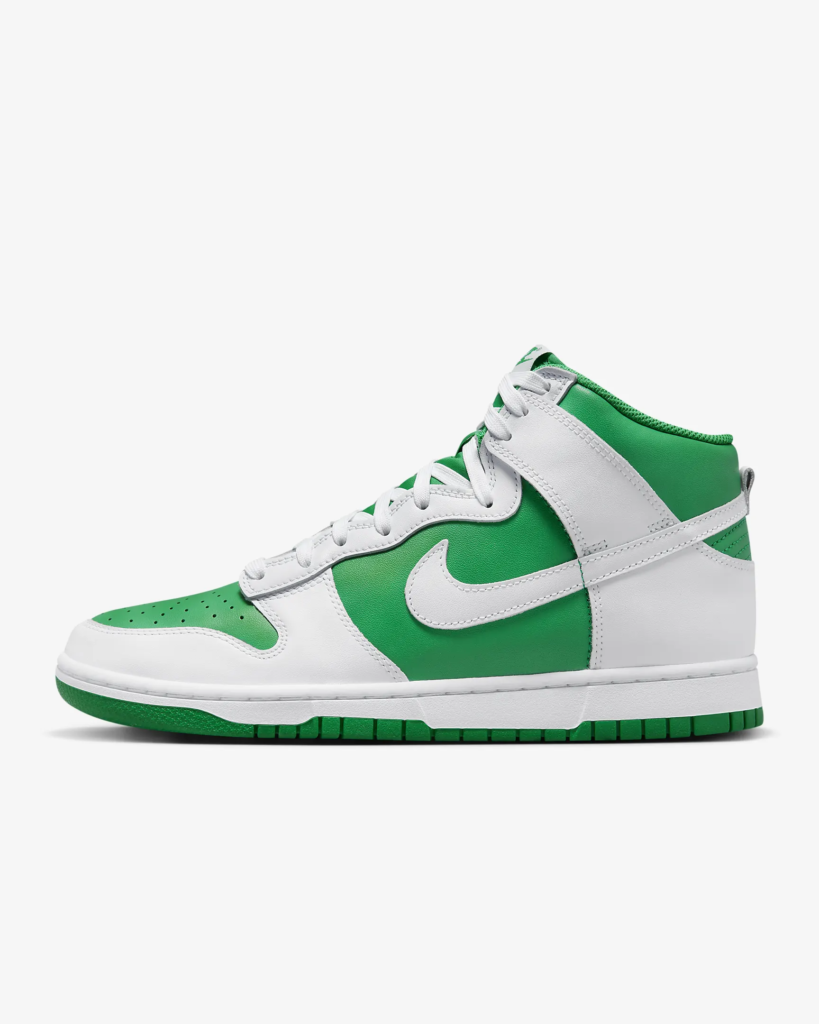Nike Dunk High Retro ‘Stadium Green’ .97 Free Shipping