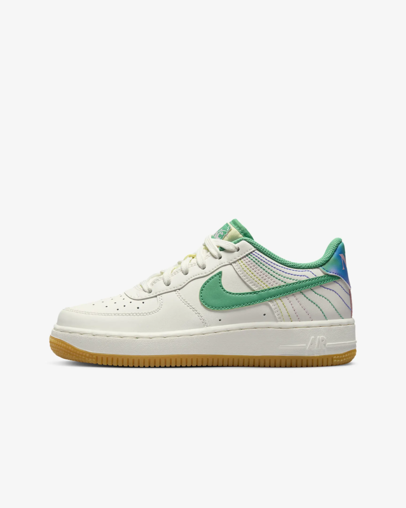 GS Nike Air Force 1 LV8 3 ‘Sail / Stadium Green’ .72