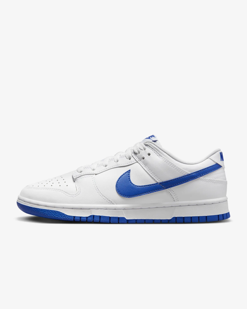 Nike Dunk Low Retro ‘Hyper Royal’ .57 Free Shipping