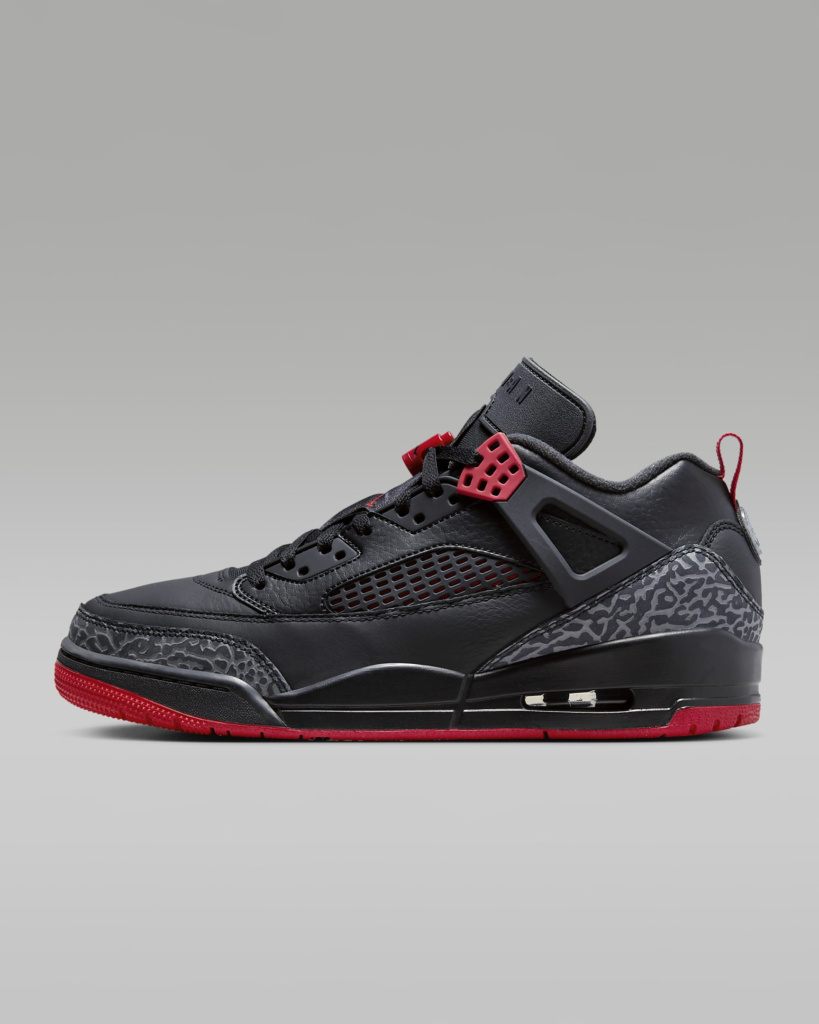 Jordan Spizike Low ‘Black / Gym Red’