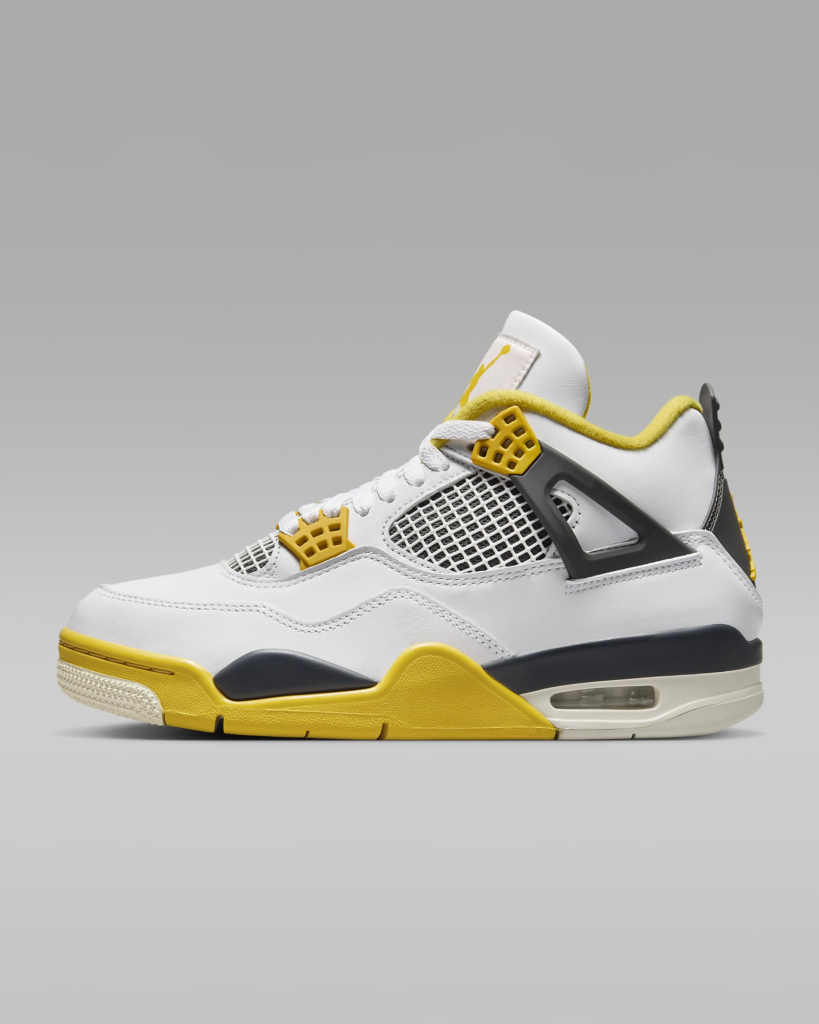 Women’s Jordan 4 Retro ‘Vivid Sulfur’