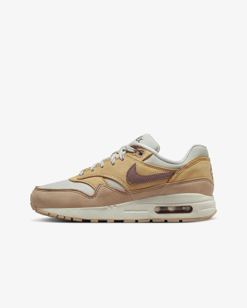 GS Air Max 1 SE ‘Light Bone / Smokey Mauve’ .47 Free Shipping
