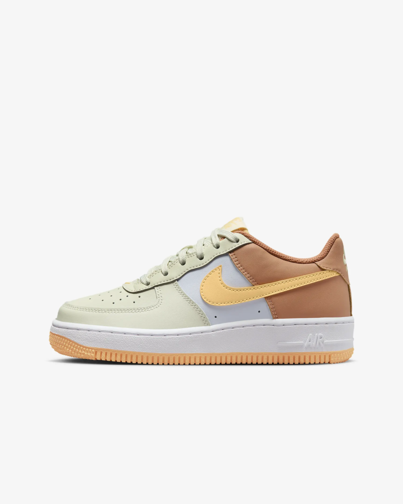 GS Nike Air Force 1 ‘Sea Glass / Amber Brown’ .72 Free Shipping