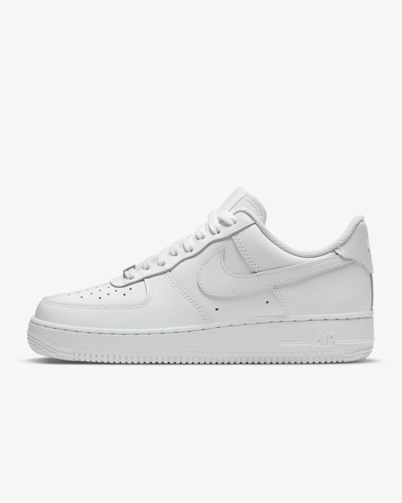 Nike Air Force 1 ’07 ‘Triple White’ .25 Free Shipping